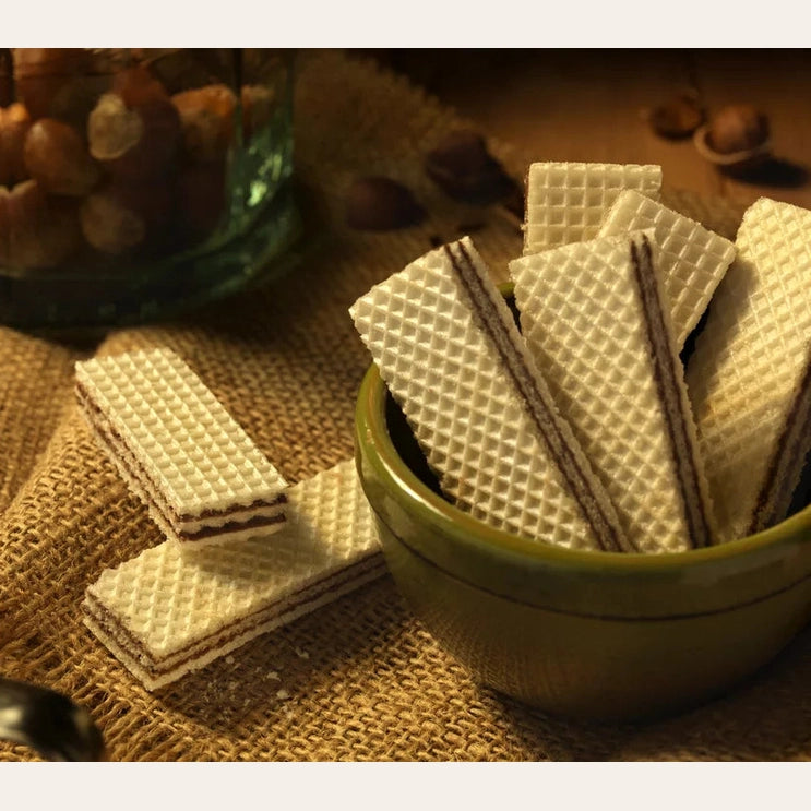 Wafers alle nocciole