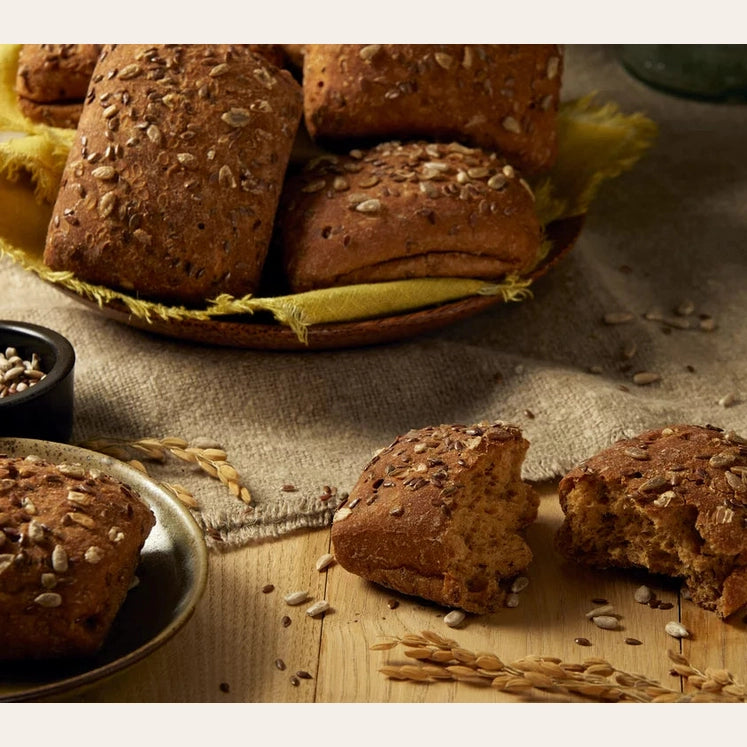Mehrkornbrötchen / Pane con semi