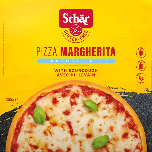 Pizza Margherita Lactose Free