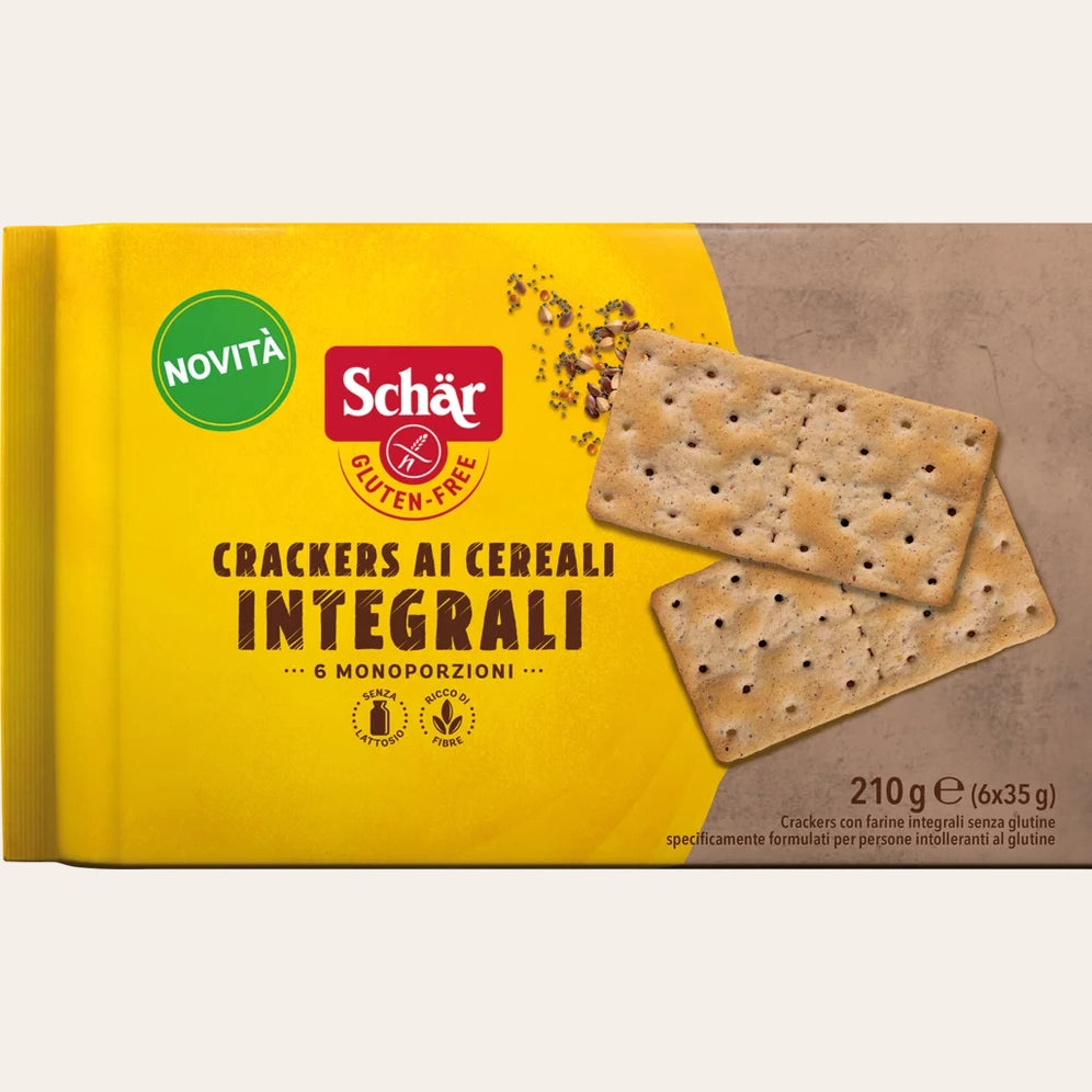 Crackers ai cereali integrali